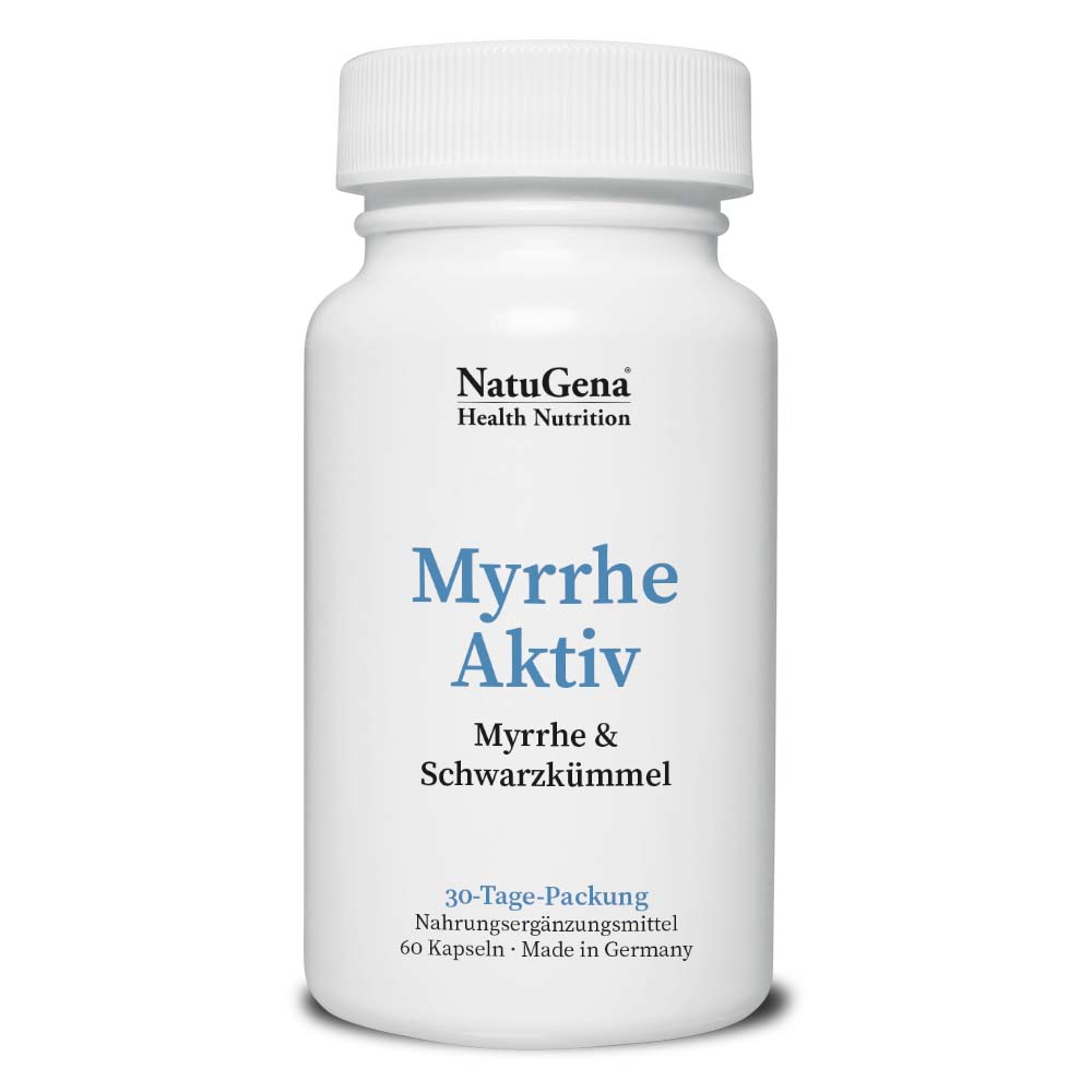 MyrrheAktiv Natugena 60Kps (Verfall 03/25)