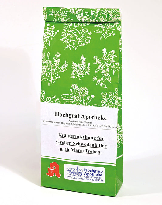 Kräutermischung für Großer Schwedenbitter nach Maria Treben