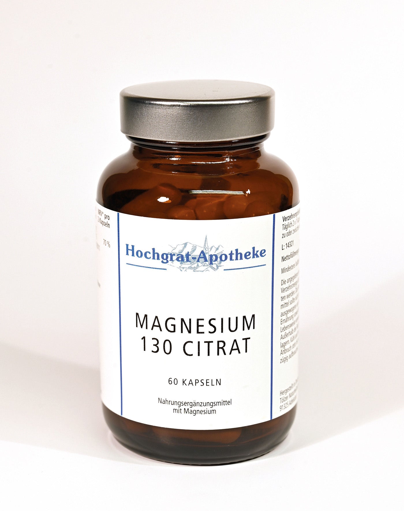 Magnesium 130 Citrat 60 Kps